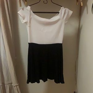 UO Black and White Dress, Size Small